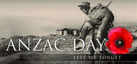 ANZAC Day 25 March - BARZURA