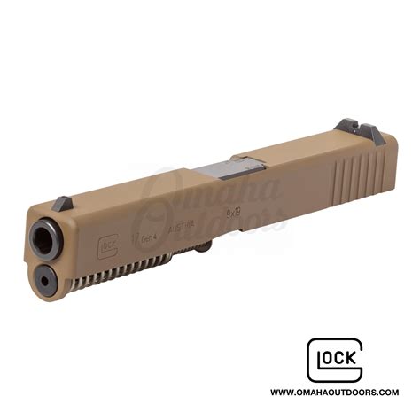 Glock 17 Gen 4 FDE Complete Upper Slide 9mm 4.48" G17-G4-UPPER-FDE ...