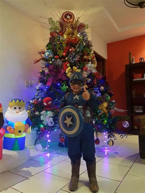 Pin by Karla Estrada on Avengers Christmas Tree | Christmas trees for ...