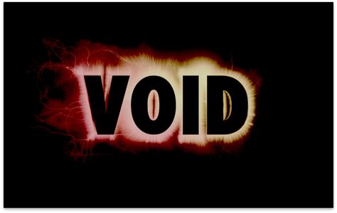 VOID * Enter the Void Typography Bad Dreams, Void, Credits, Enter ...