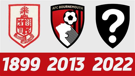 The Evolution of AFC Bournemouth Logo | All AFC Bournemouth Football Emblems in History - YouTube