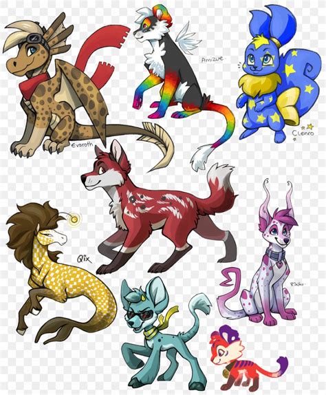 Neopets Drawing Fan Art, PNG, 896x1086px, Neopets, Animal Figure, Art, Carnivoran, Cartoon ...