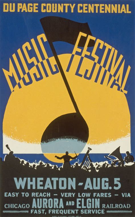 Vintage Music Festival Poster Free Stock Photo - Public Domain Pictures