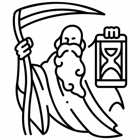 Greek, cronus, mythology, myth, beard, kronos, character icon - Download on Iconfinder