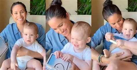 Meghan Markle and Prince Harry adorable video of their son as he turns 1 (Video)