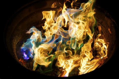 How to Make Colored Fire at Home