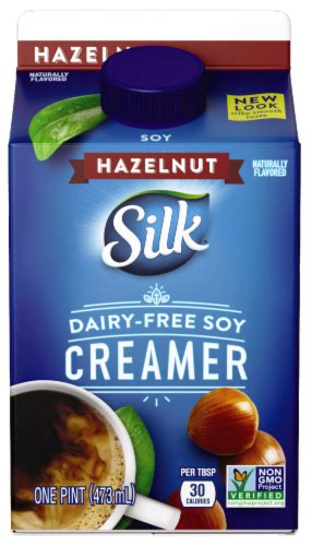 Silk Hazelnut Dairy-Free Soy Creamer, 1 pt - Kroger