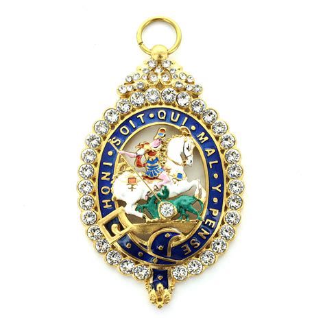 Order Of The Garter – Badge Of The Lesser George Replica (40-013) - Replica Crown Jewels