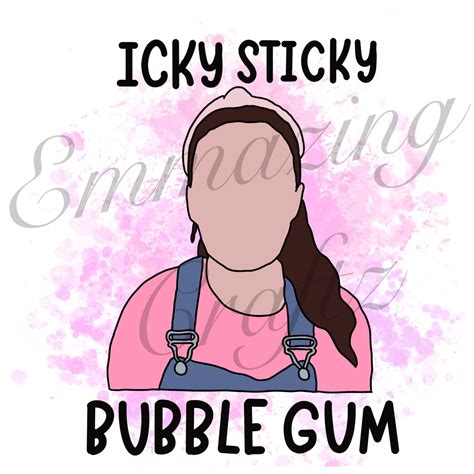 Icky Sticky Bubble Gum Png Ms. Rachel Png Kid Png - Etsy