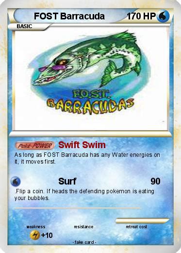 Pokémon FOST Barracuda - Swift Swim - My Pokemon Card