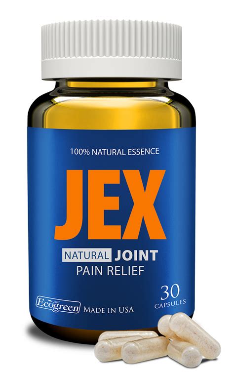 Jex Natural Joint Pain Relief - Thực phẩm hỗ trợ xương khớp