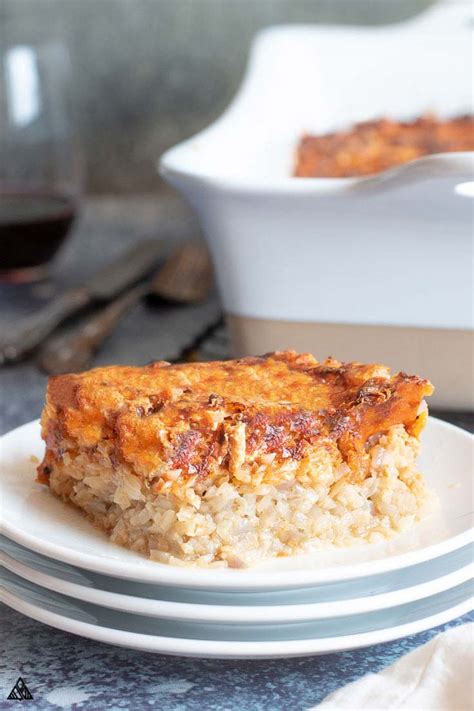 Ground Chicken Casserole - Little Pine Kitchen