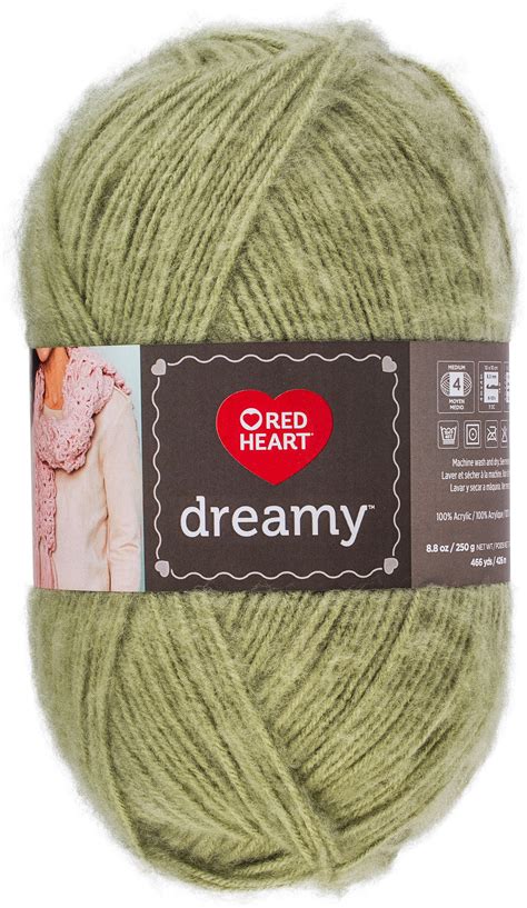 Red Heart Dreamy Yarn-Celery - Walmart.com