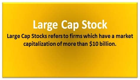 Large Cap Stocks: Why Should You Invest in Large Cap