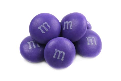 Purple M&M's