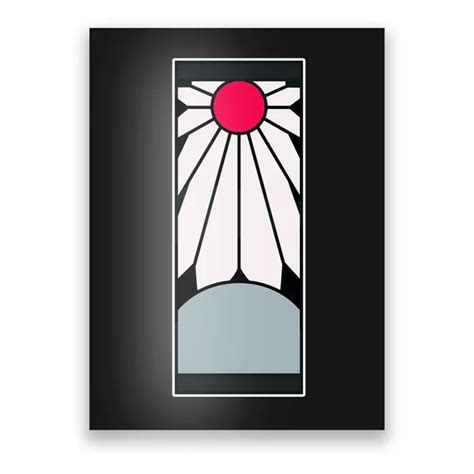 Tanjiro Hanafuda Earrings Poster | TeeShirtPalace