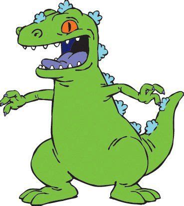 happy reptar | Sick drawings, Dinosaur drawing, Rugrats