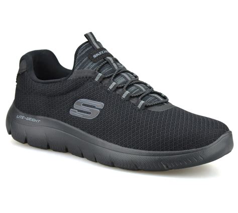 Mens Skechers Summits Slip On Memory Foam Casual Walking Gym Trainers Shoes Size | eBay