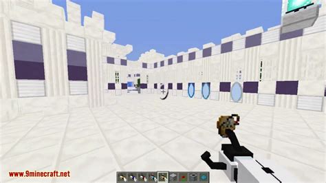 Portal Gun Mod 1.12.2/1.10.2 (Teleport to Anywhere) - 9Minecraft.Net