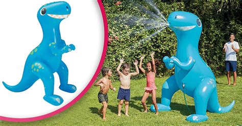 Asda's huge inflatable dinosaur sprinkler in the sale - Entertainment Daily