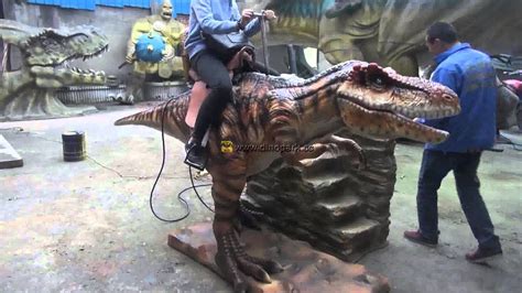 2015 HLT dinosaur rides for amusement park - YouTube