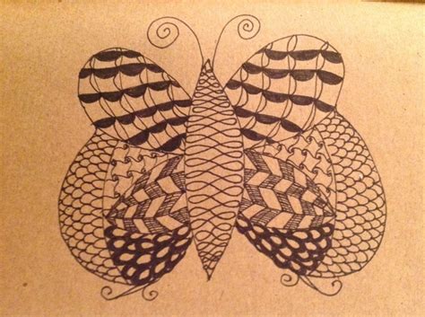 115 best images about zentangle butterflies on Pinterest | Monogram ...