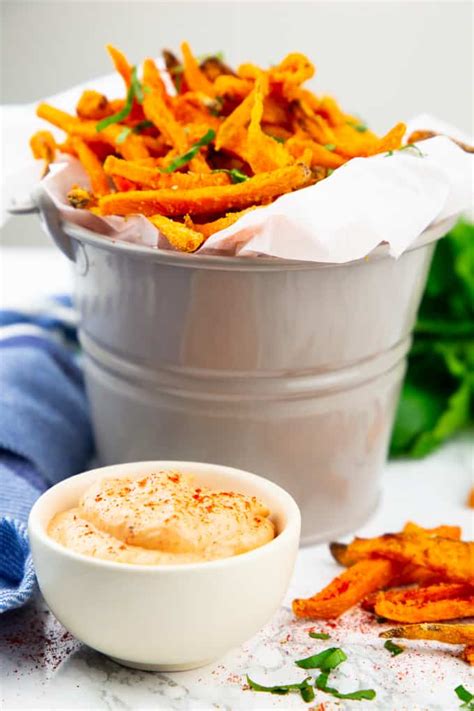 Sweet Potato Fries Dipping Sauce - Vegan Heaven