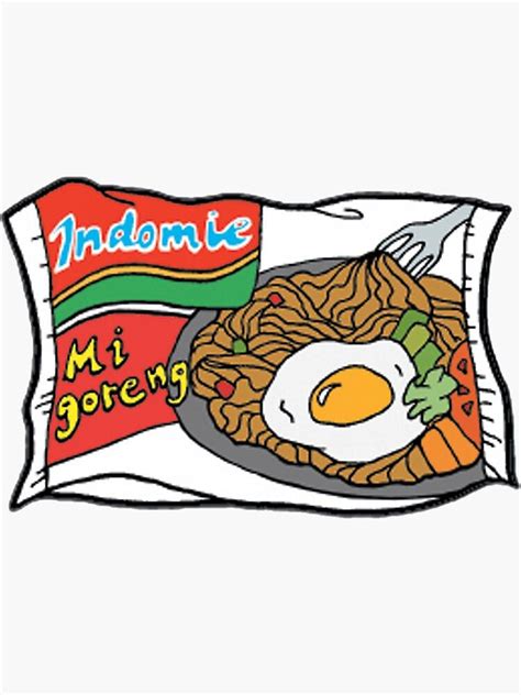 Indomie Pack Sticker by sproutworks in 2021 | Preppy stickers, Cute ...