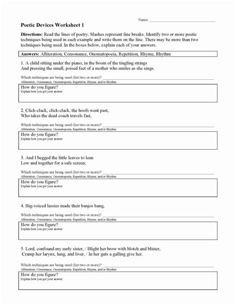 Free Printable Literary Elements Worksheets-159 | Lyana Worksheets