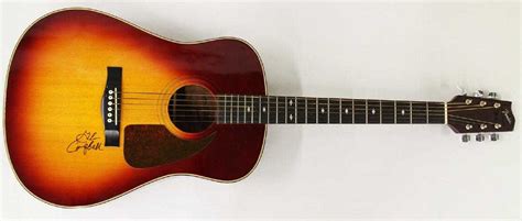 GLEN CAMPBELL AUTOGRAPHED ACOUSTIC GUITAR