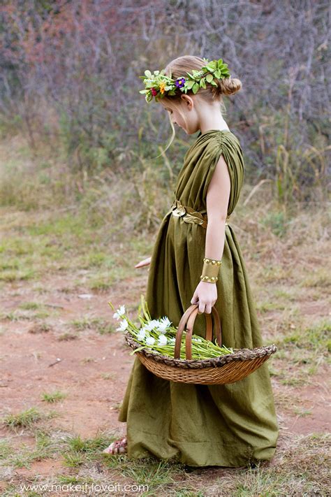 DIY Greek Goddess Costume: DEMETER | Make It and Love It