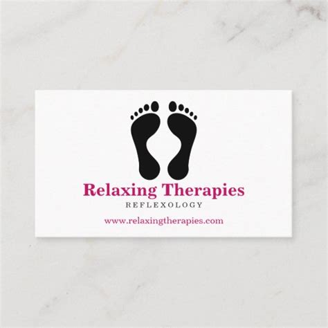 Reflexology Business Card | Zazzle.com