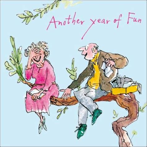 Quentin Blake Happy Anniversary Greeting Card | Cards | Love Kates