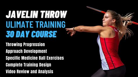 Javelin Throw Technique Training