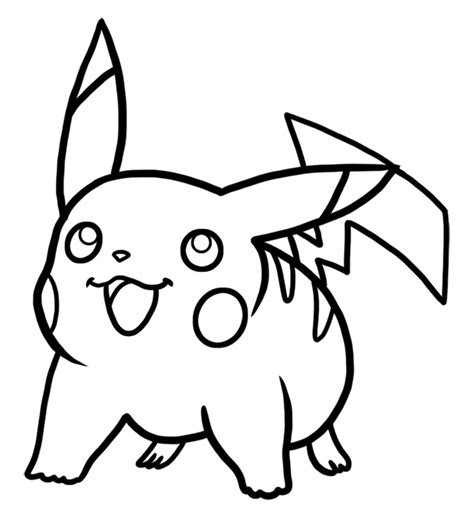 Learn how to draw Pikachu in Pokémon - Easy drawings