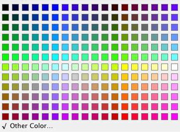 IÑIGO. M.: WEB PALETTE