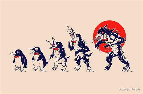 "Penguin Transformation" by strangethingsA | Redbubble