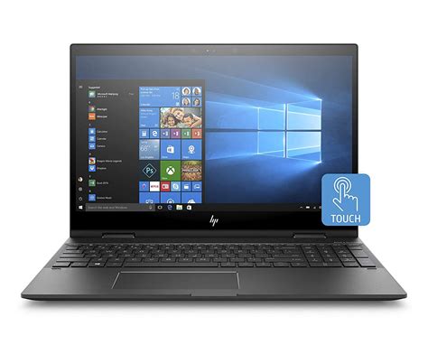 HP Envy X360 Convertible 15-Inch FHD Touchscreen Laptop, AMD Ryzen 5 2500U, 8 GB SDRAM, 512 GB ...