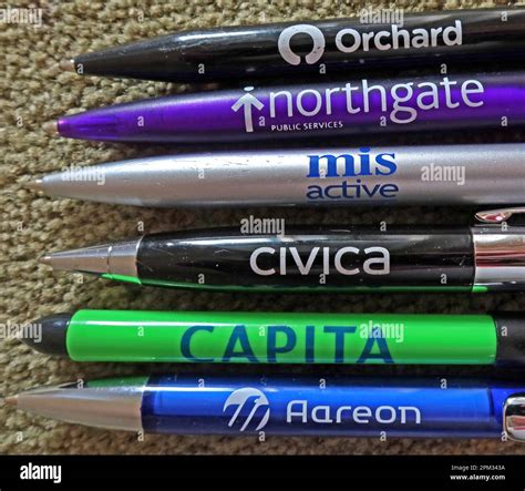 Freebie giveaway pens from UK and Irish Social Housing integrated HMS ...