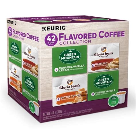 42ct Keurig Flavored Coffee Collection Keurig K-Cup Coffee Pods Variety ...