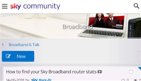 Is there a problem with Sky Broadband in my area?