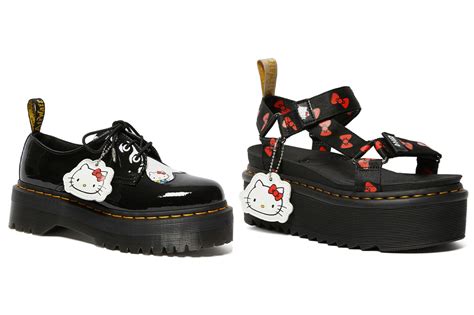 The Upcoming Hello Kitty x Dr. Martens Collection Is Purrfect For A Rebellious Schoolgirl Look ...