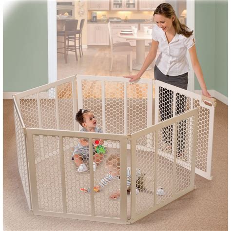 Super Play Yard Area Child Baby Safety Gate Indoor Outdoor Toddler ...