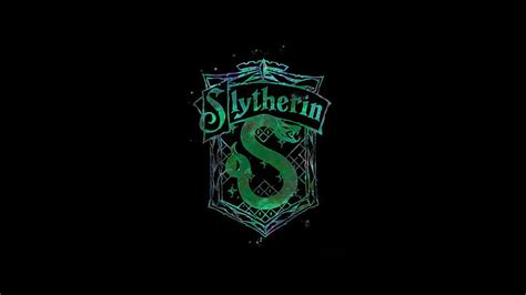 Slytherin Logo Green Black Blots Background Slytherin, HD wallpaper ...