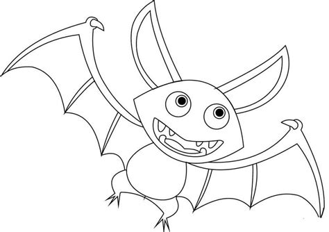 30 Free Bat Coloring Pages Printable