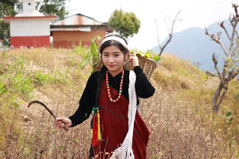 Nepali Magar culture girl · Free Stock Photo