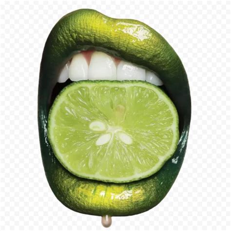 HD Lime Lips Png Clipart - Image ID 489329 | TOPpng