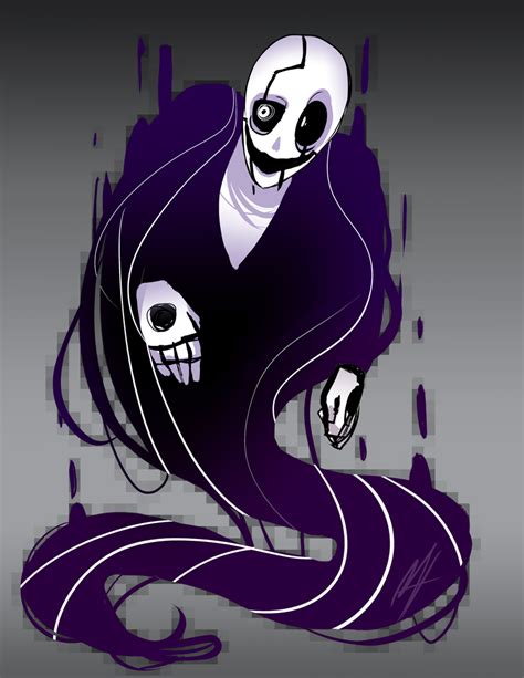 Undertale: Gaster by DeepFriedPaint on DeviantArt