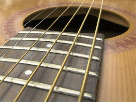 Steel String Guitar stock image. Image of sound, fret, closeup - 795085