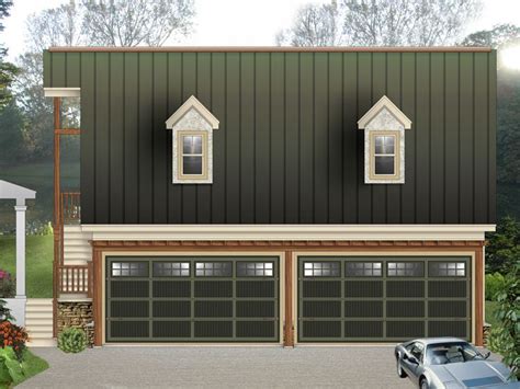 Garage Apartment Plans | 4-Car Garage Apartment Plan # 006G-0142 at ...